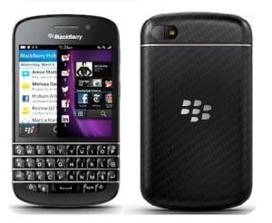 Q10 300x246 Apprising BlackBerry Q10 BB10 Smartphone